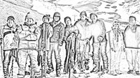 Me and My Friends in a Skii Trip